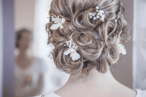 wedding updo