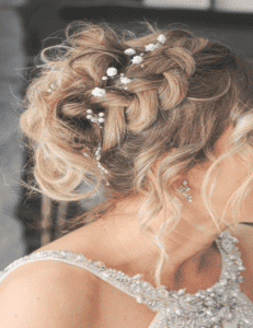 wedding crown hairstyle