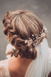 wedding crown hairstyle