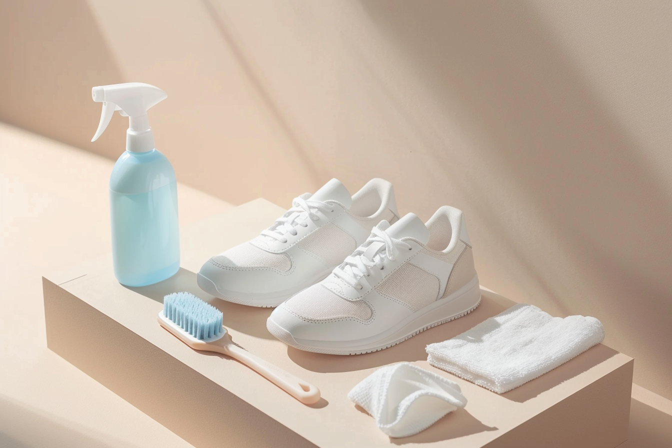 how to clean white trainers