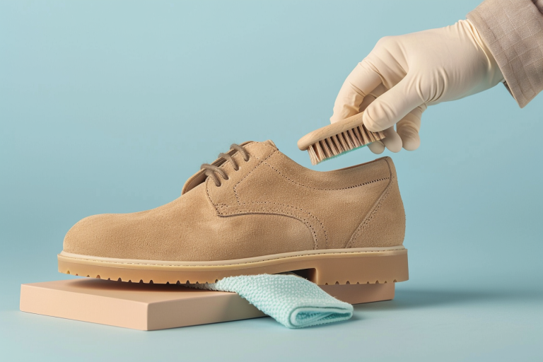 how to clean suede