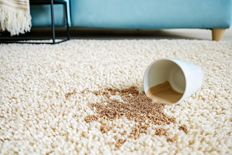 how do i remove coffee stains from carpet