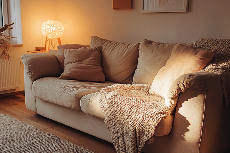 how to clean fabric sofa