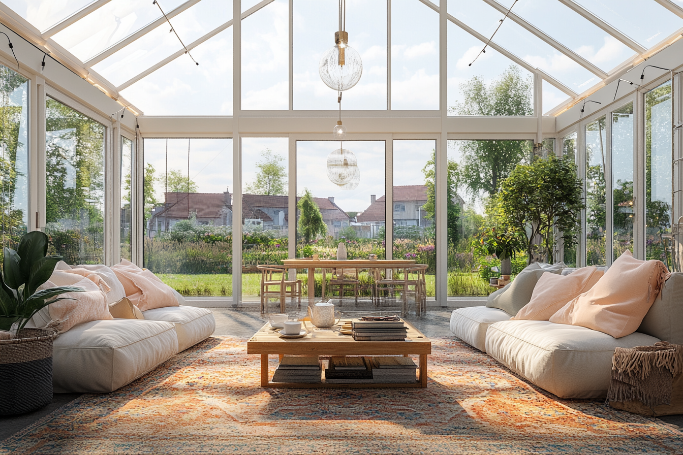 clean conservatory roof