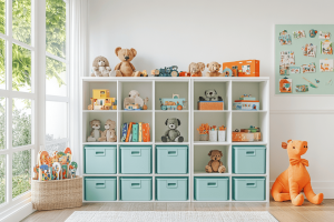 toy storage and organization