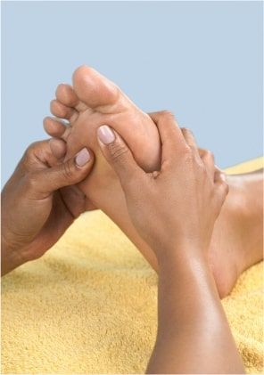 Massage one foot